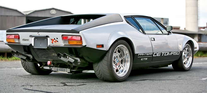 Illustration for article titled LaLD Engine Week: Tomica De Tomaso Pantera GTS